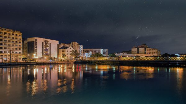 Quadros Recife Fine Art Ponte De Ferro A Noite