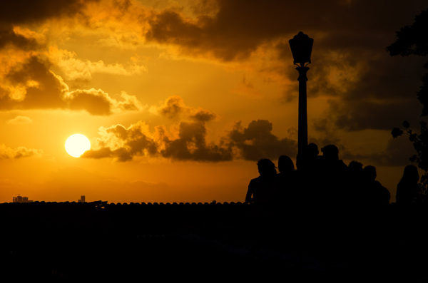 quadros recife decorativo fine art surreal por do sol na se olinda